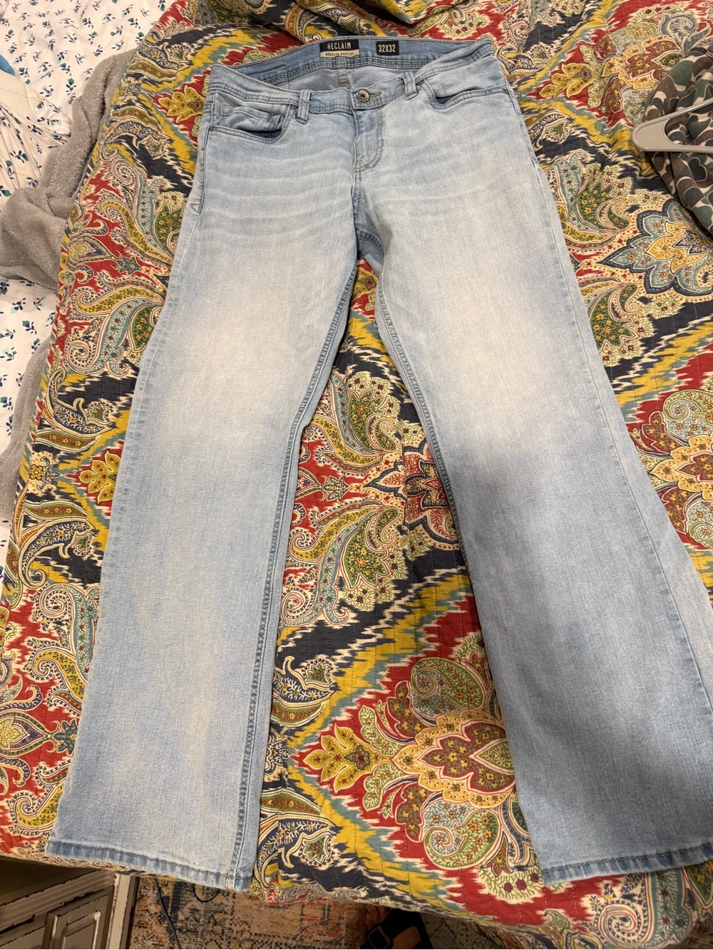 Light Blue Men’s Bootcut Jeans